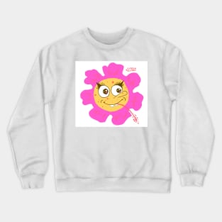 Sponge Bob Flower Crewneck Sweatshirt